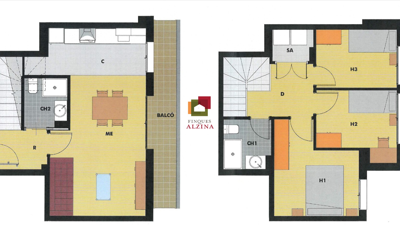 ¡Bienvenido a tu nuevo hogar en este encantador Dúplex de Obra Nueva en L'Hospitalet de Llobregat!