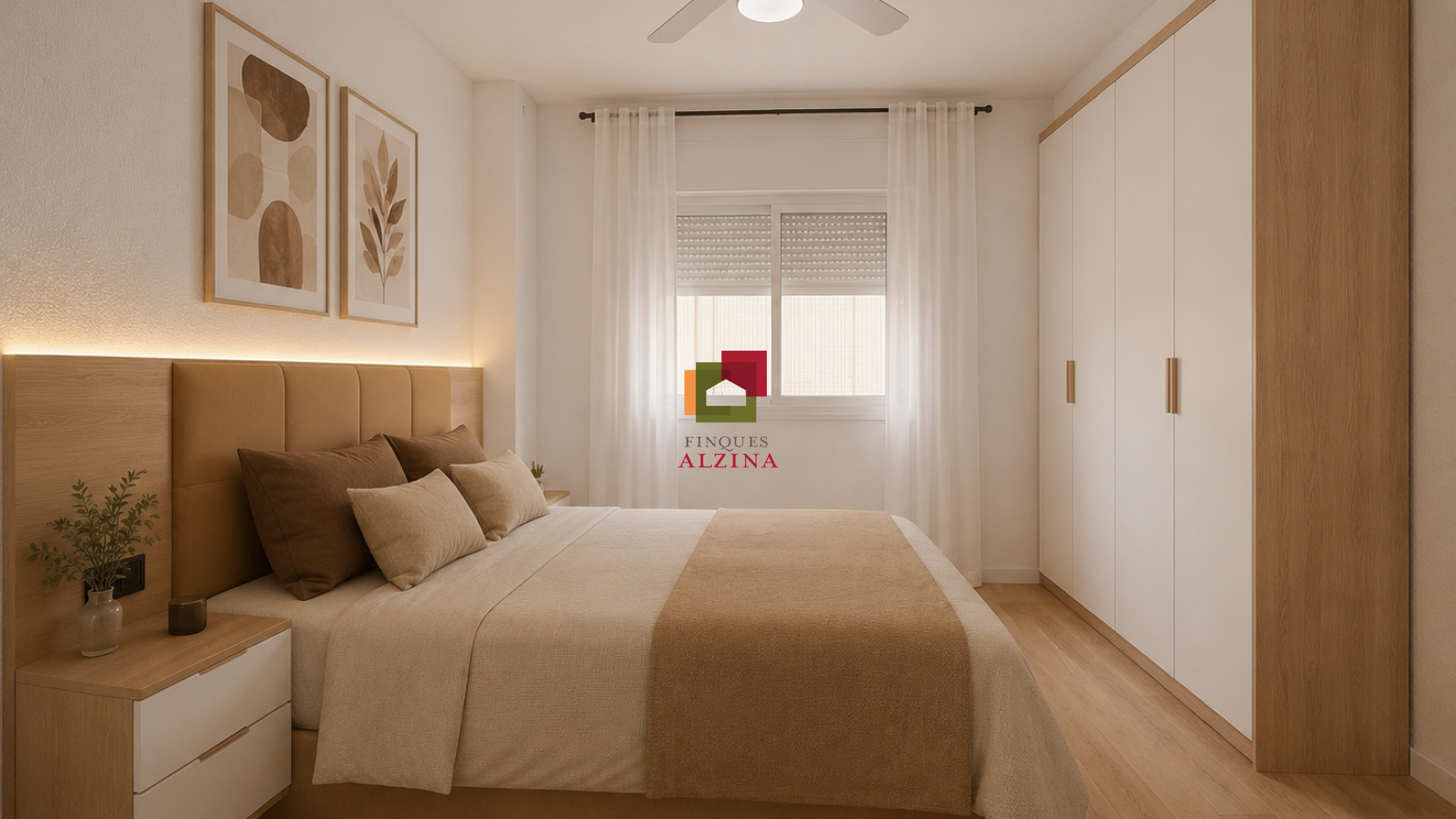 Una llar lluminosa amb balcó en Santa Eulàlia: espai, tranquil·litat i connexió amb Barcelona
