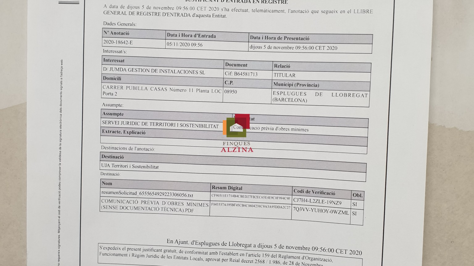 Donde nacen los proyectos grandes – Local premium en Esplugues